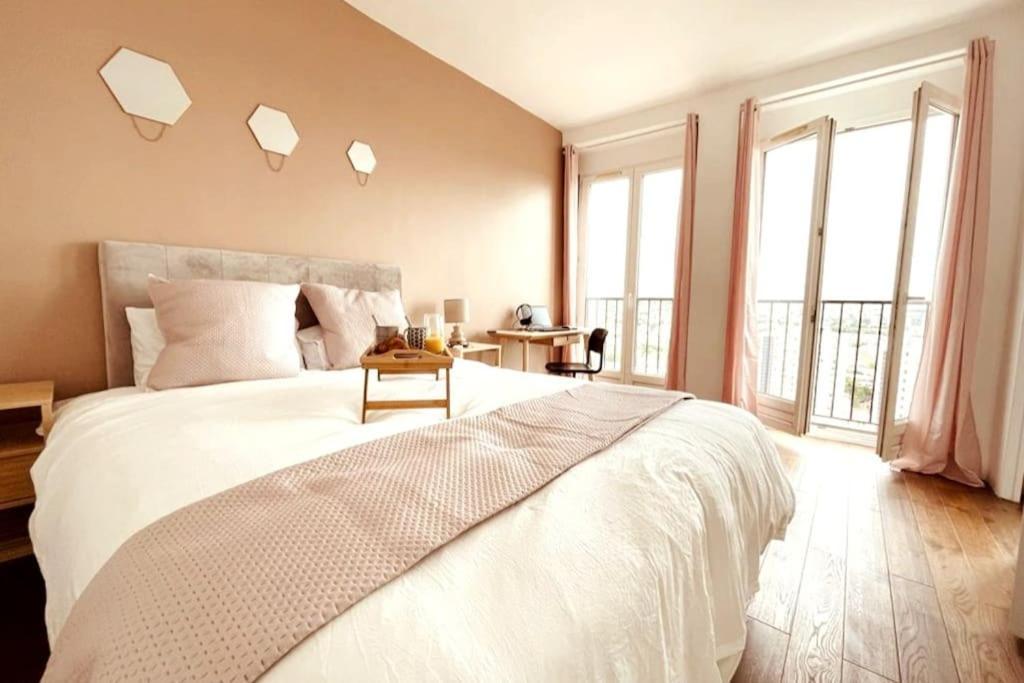 Ciel De Paris : Vue Tour Eiffel Apartment Choisy-le-Roi Exterior photo