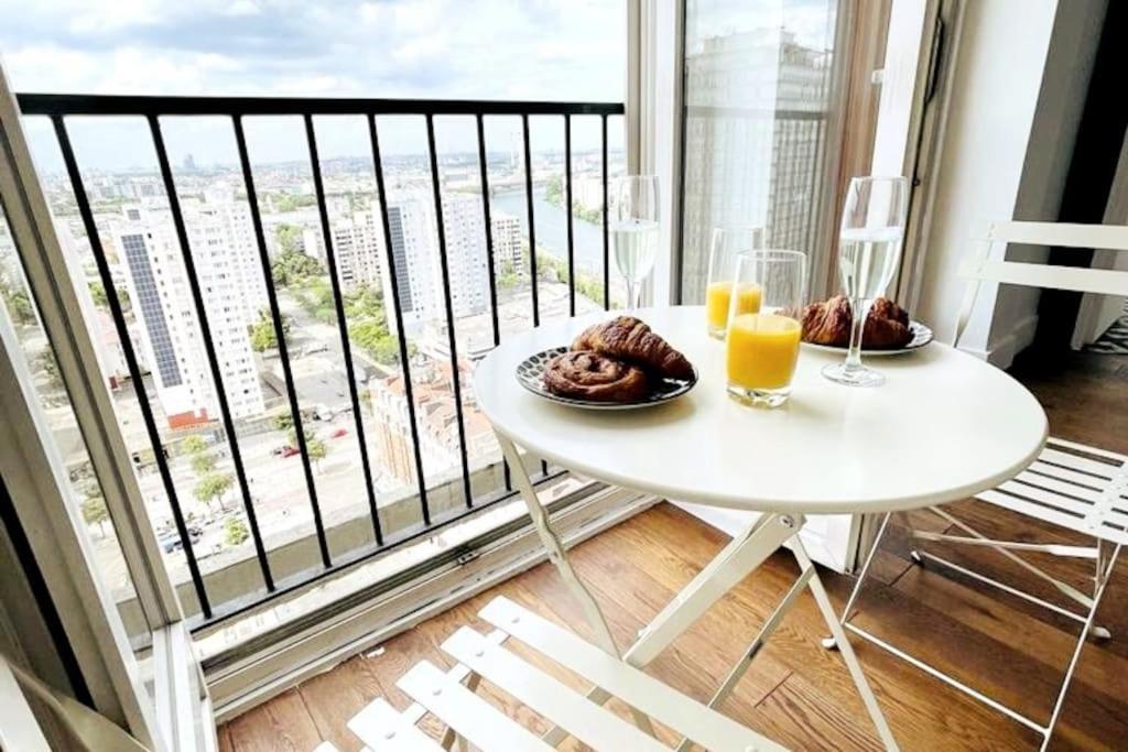 Ciel De Paris : Vue Tour Eiffel Apartment Choisy-le-Roi Exterior photo