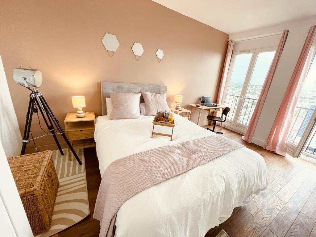Ciel De Paris : Vue Tour Eiffel Apartment Choisy-le-Roi Exterior photo